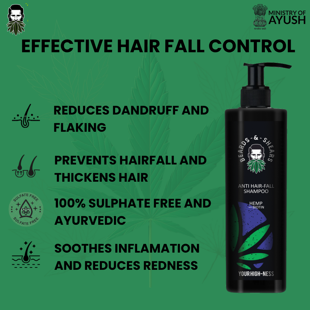 Anti HairFall Biotin Hemp Shampoo - 200ml