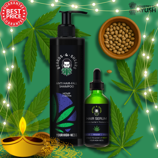 The Ultimate Hair Care Combo For Men - Fights Hairfall in Men