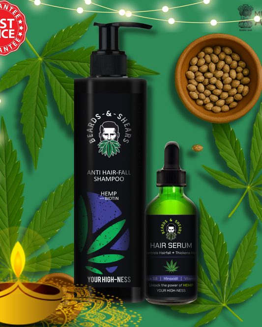 The Ultimate Hair Care Combo For Men - Fights Hairfall in Men