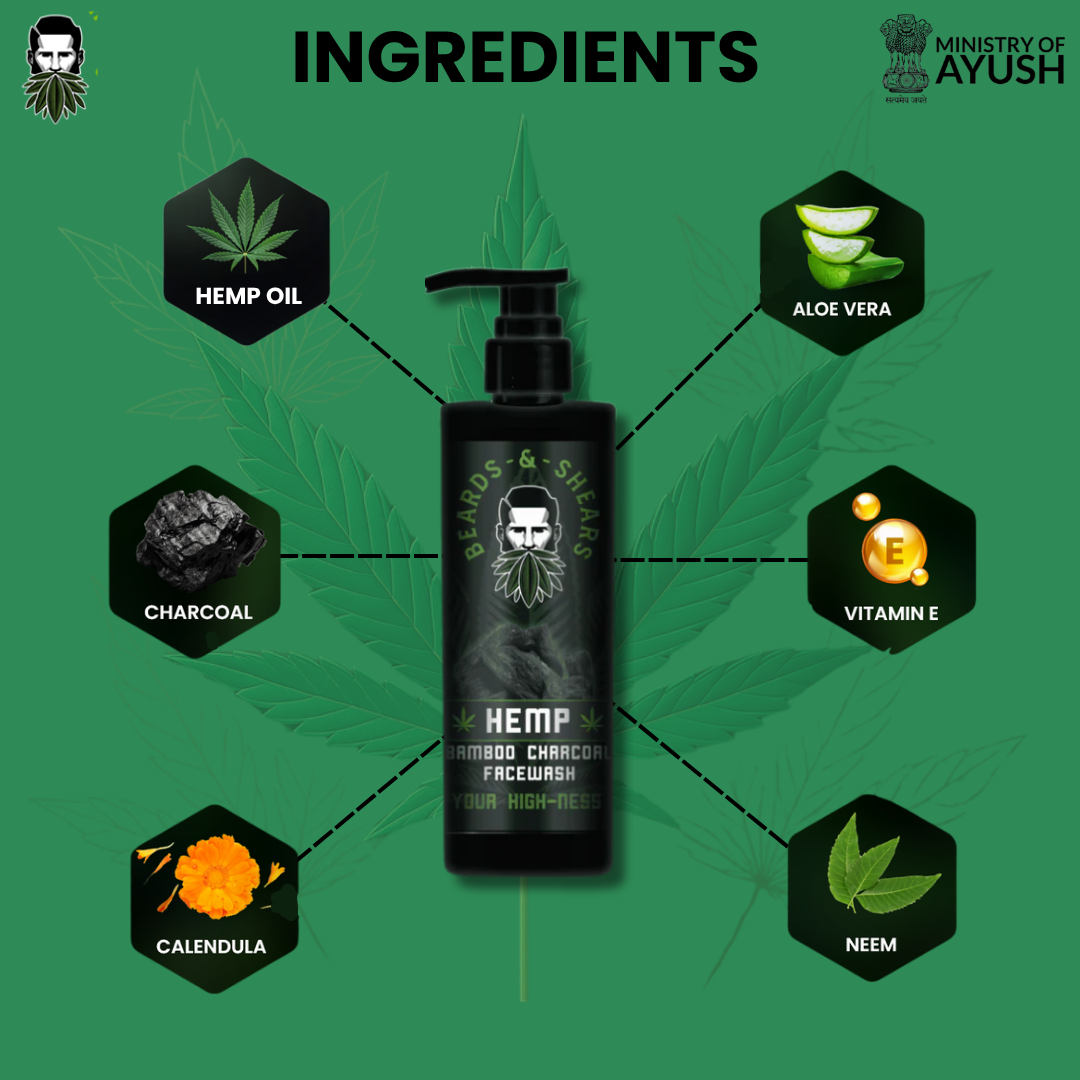 The Ultimate Hemp Combo - Face Wash & Shampoo