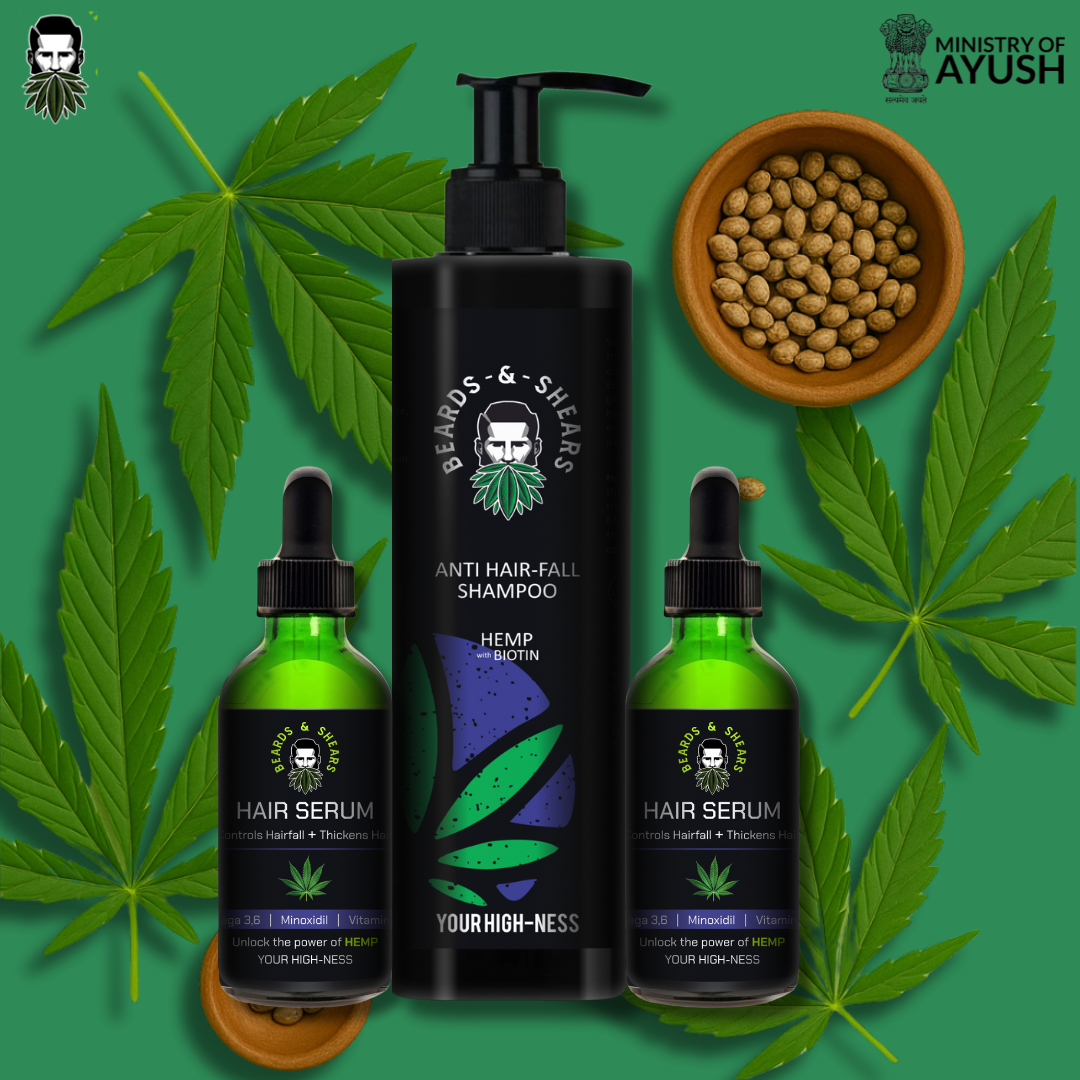 The Ultimate Hair Care Combo For Men - Fights Hairfall in Men