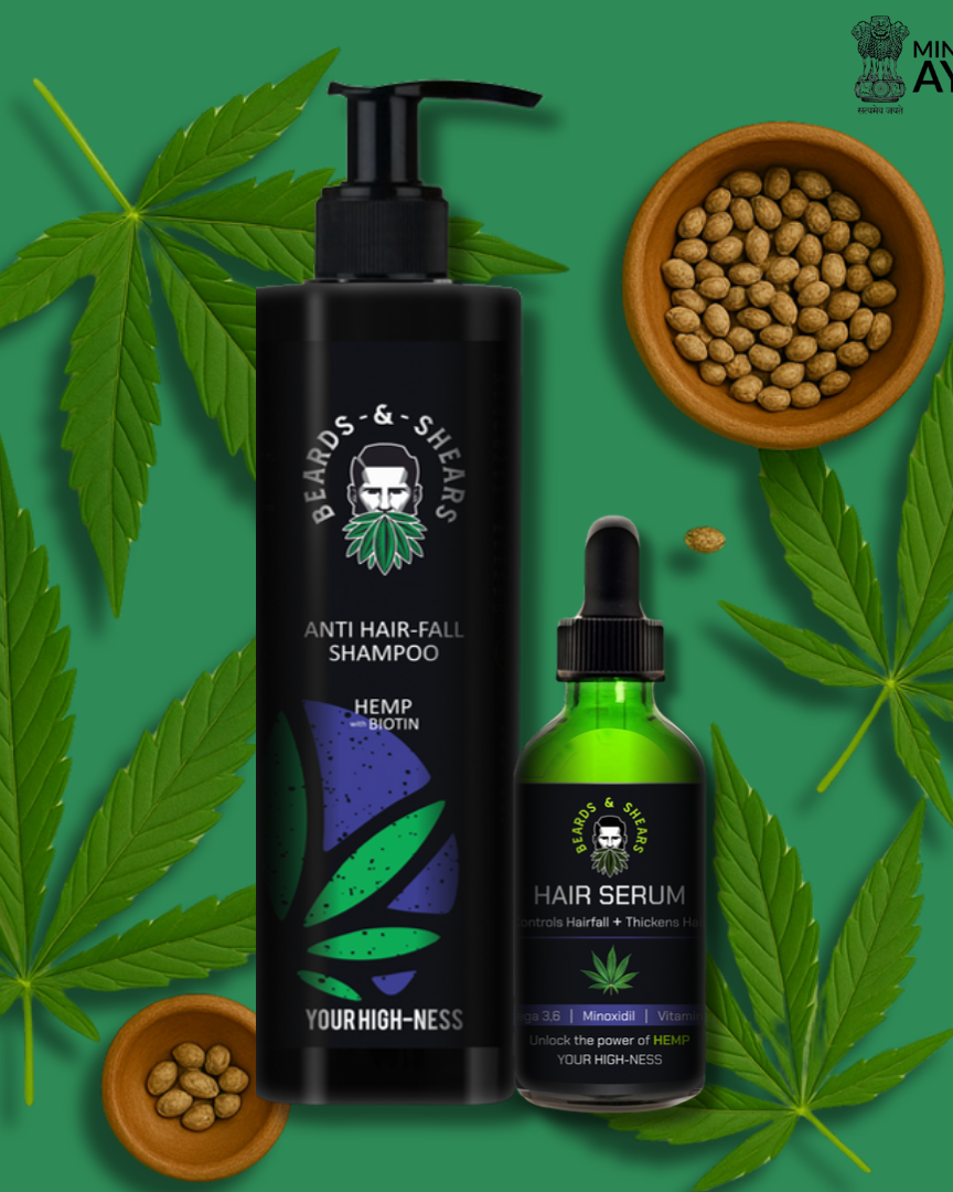 The Ultimate Hair Care Combo For Men - Fights Hairfall in Men