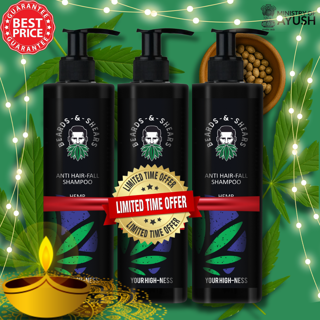 Anti HairFall Biotin Hemp Shampoo - 200ml