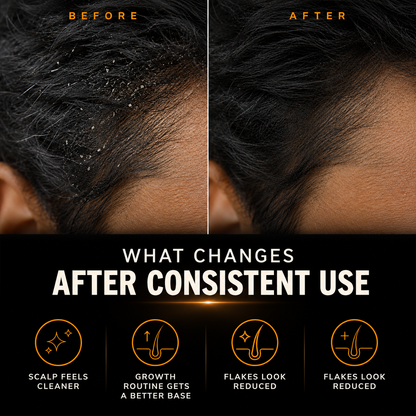 Anti Dandruff & Hair Growth Combo | Piroctone Olamine Shampoo + Minoxidil Hair Serum