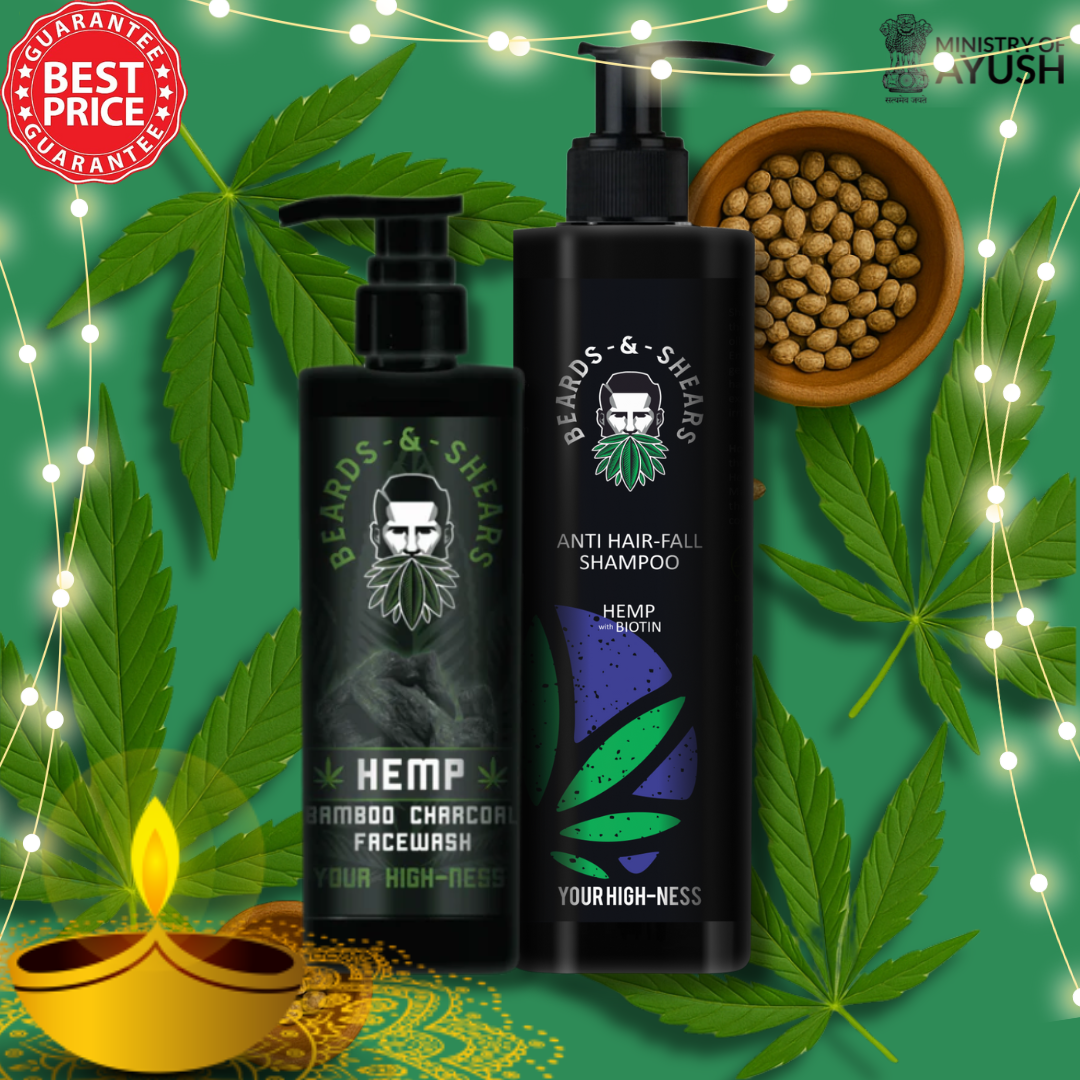 The Ultimate Hemp Combo - Face Wash & Shampoo