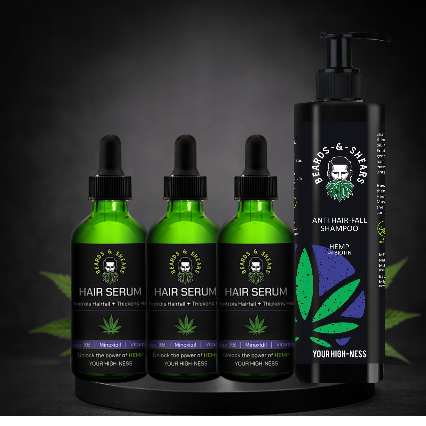 The Ultimate Hair Care Combo For Men - Fights Hairfall & Regrows Hair In 6 weeks