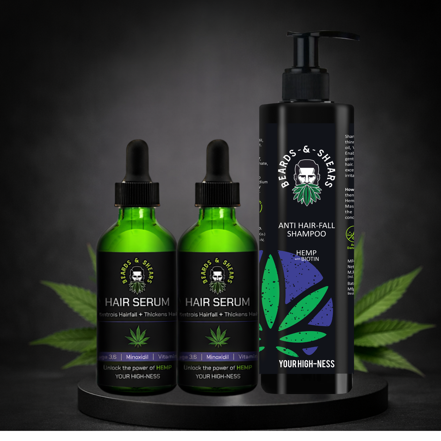 The Ultimate Hair Care Combo For Men - Fights Hairfall & Regrows Hair In 6 weeks