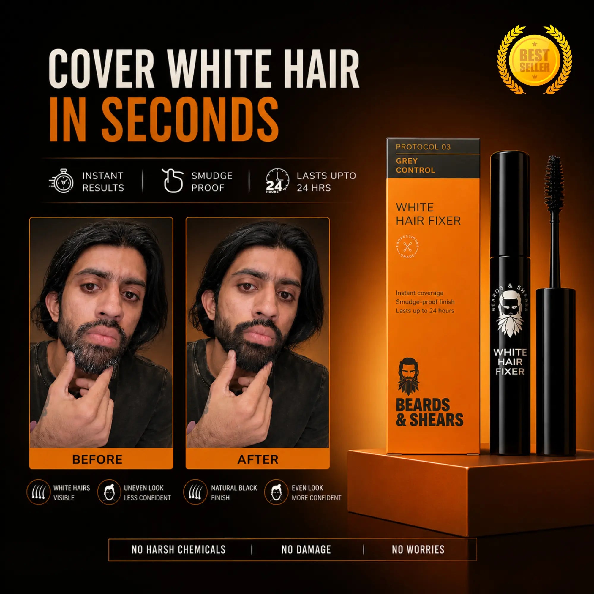 Instant White Hair Fixer