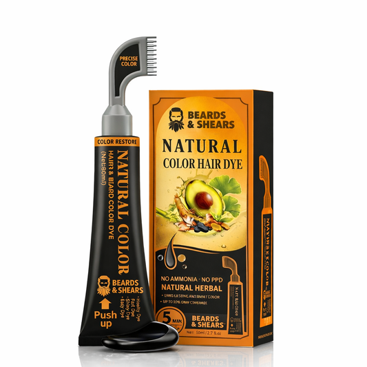 Natural Instant Black Hair Color With Combo Applicator - 80ml