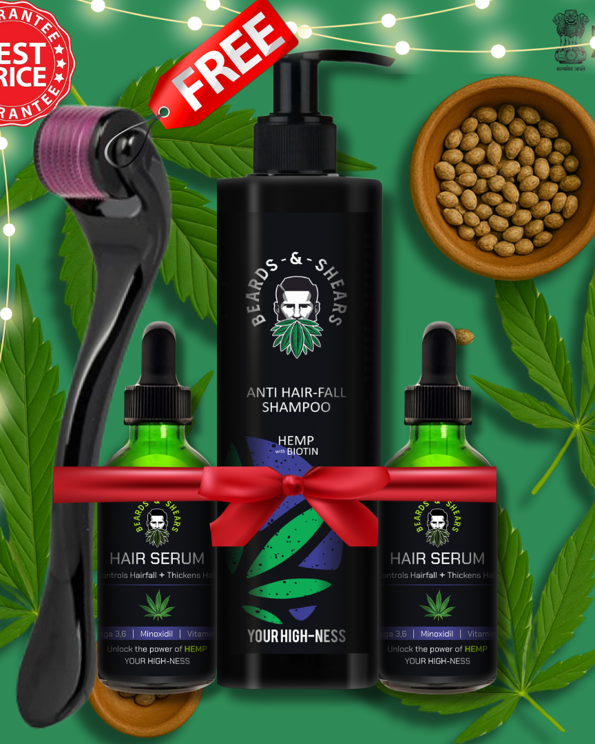 The Ultimate Hair Care Combo For Men - Fights Hairfall in Men