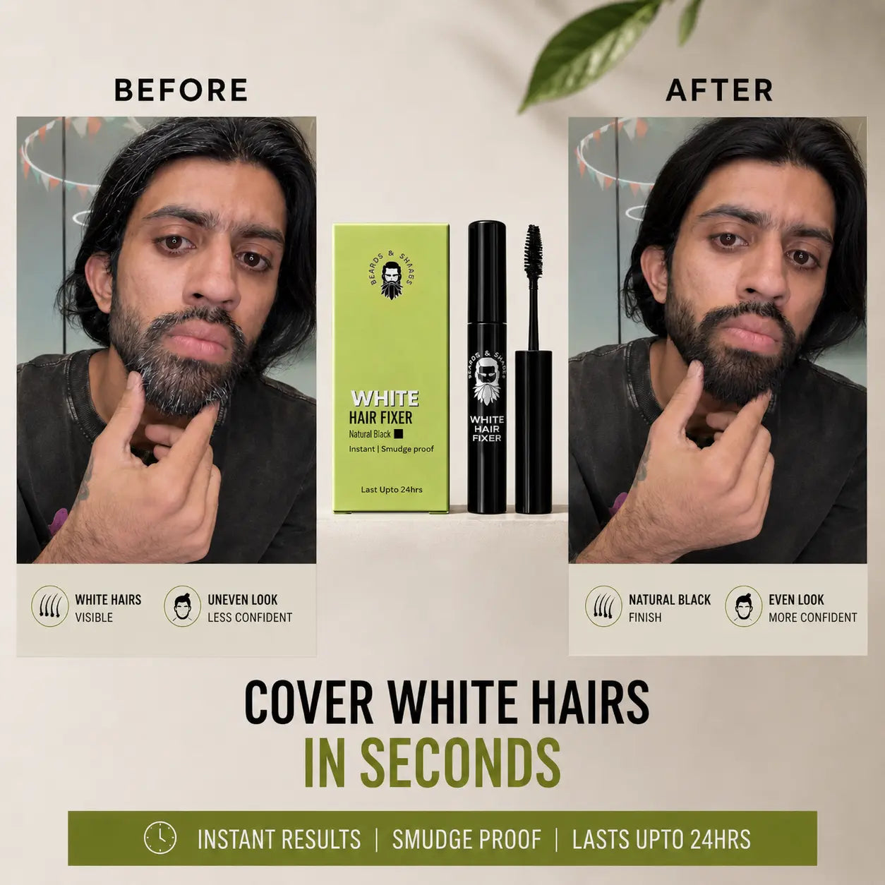 Instant White Hair Fixer