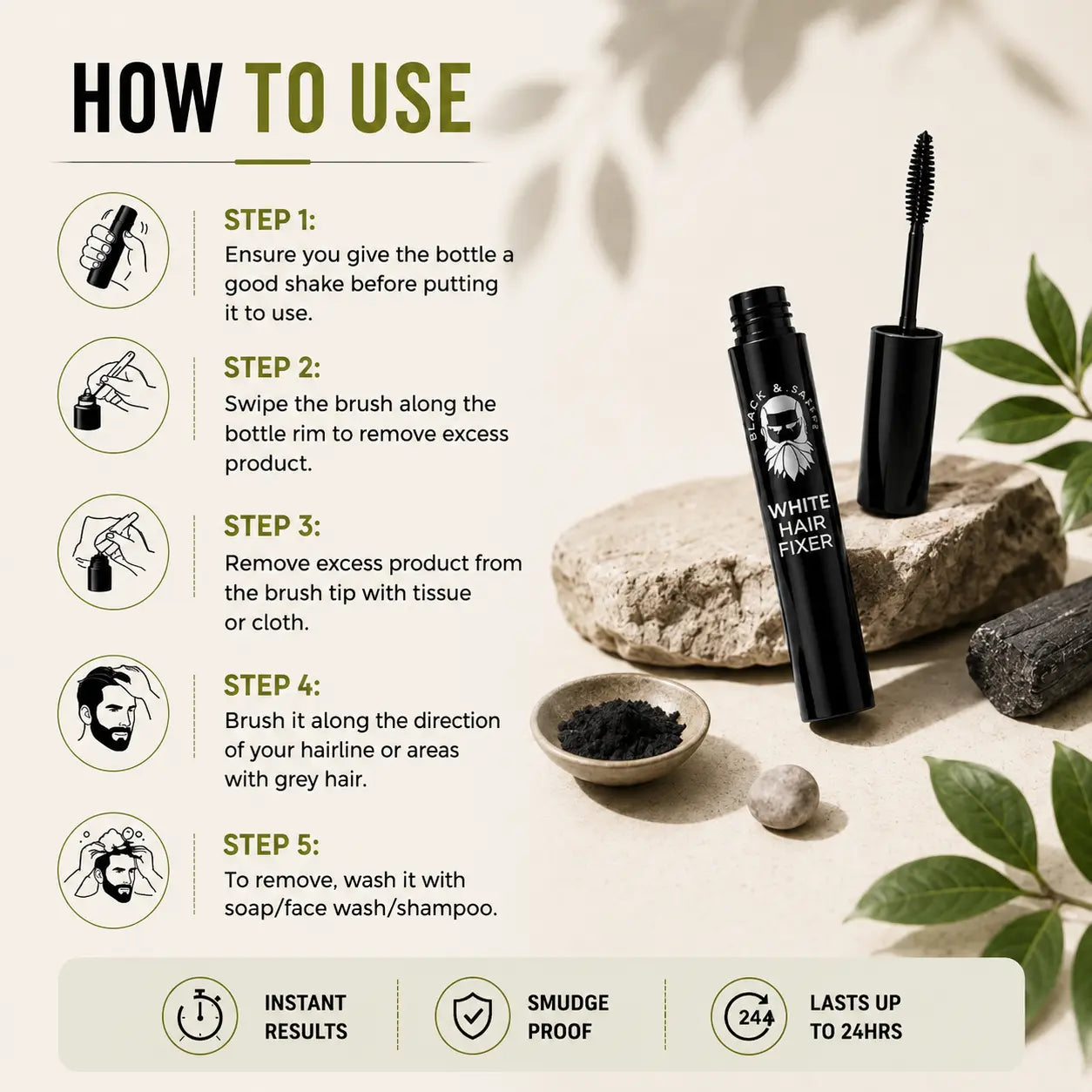 Instant White Hair Fixer