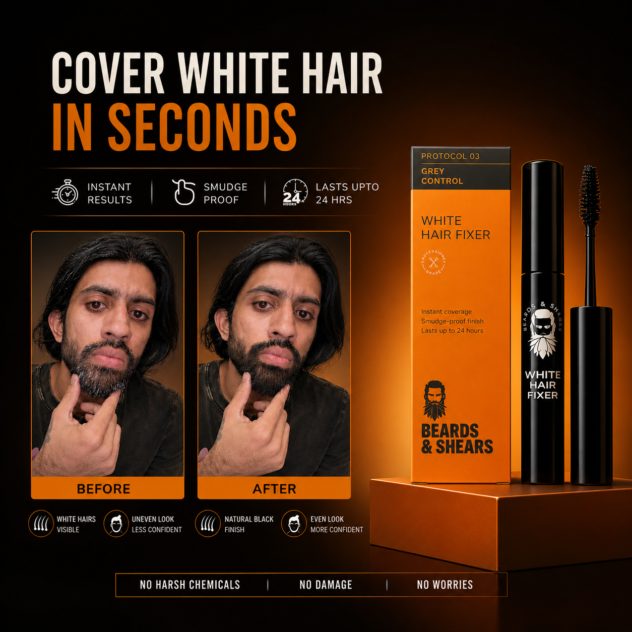 Instant White Hair Fixer